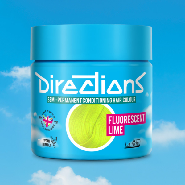 DIRECTIONS fluorescent lime 100 ml (4x) - Image 3
